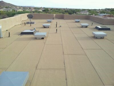 Flat Roof. Contractor